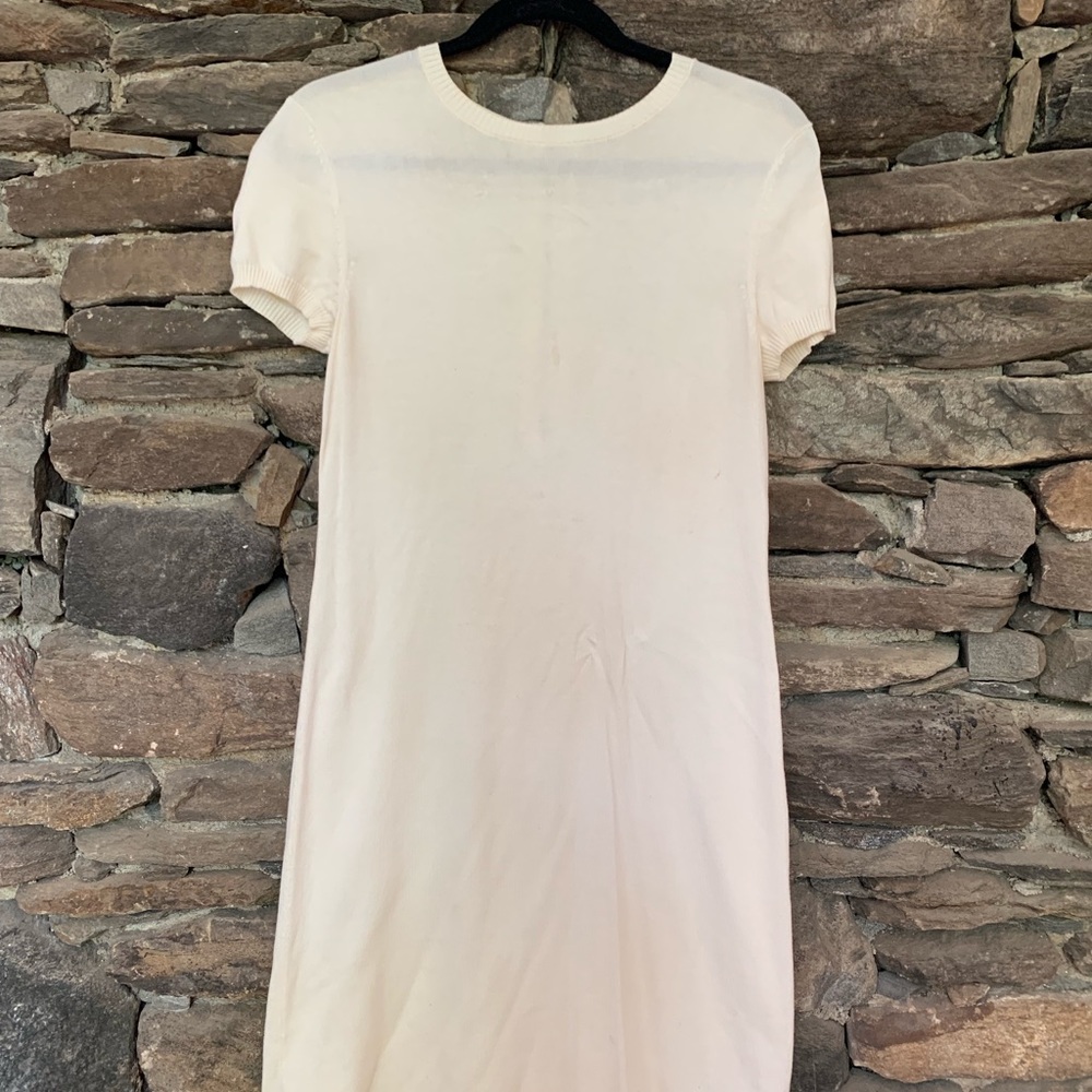 White Michael Kors T-shirt sweater dress